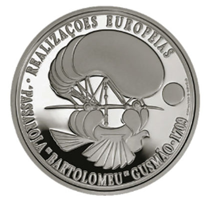 Portogallo €8 Passarola di Bartolomeu Gusmão 2007