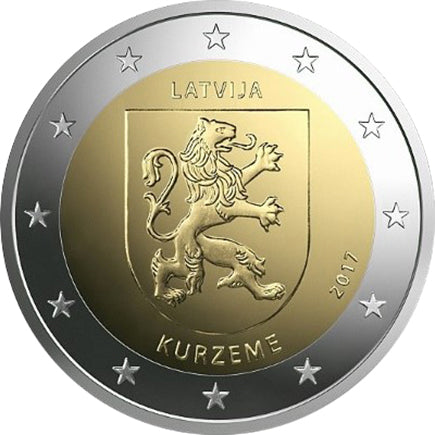 Lettonia 2€ Kurzeme 2017